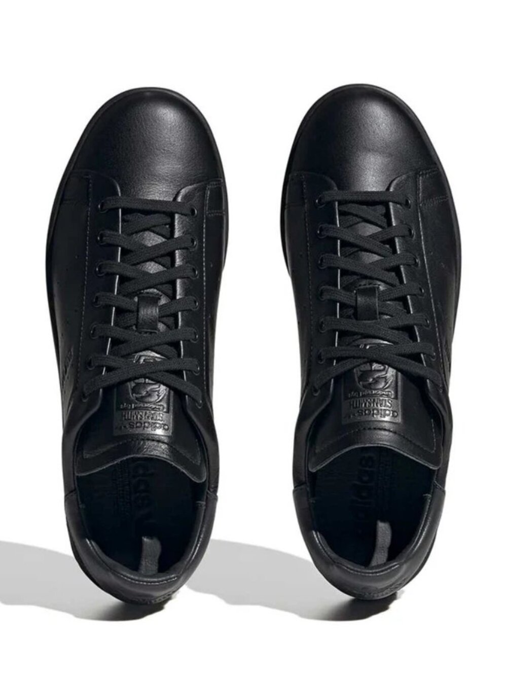 Adidas Originals Stan Smith Lux Black Rare Limited Classic Mens Shoes HQ6787 12 - Picture 16 of 16
